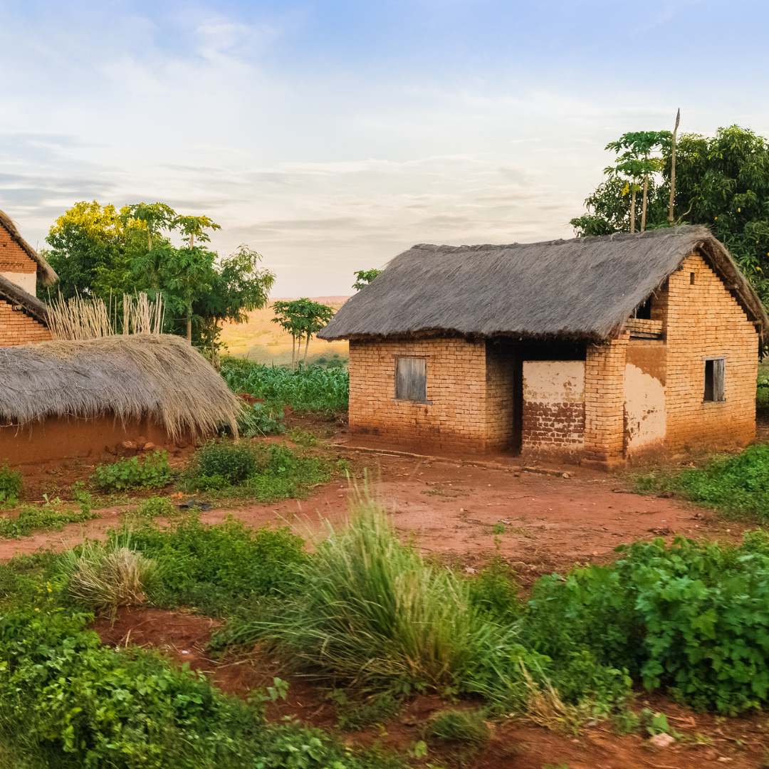 maison typique malgache