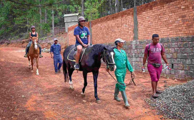 Balade à cheval à Madagascar